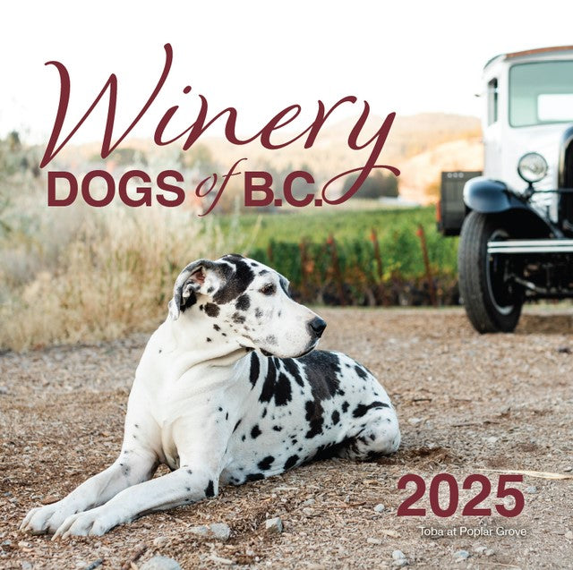 Winery Dogs Calendar 2025 Mayhem Wines