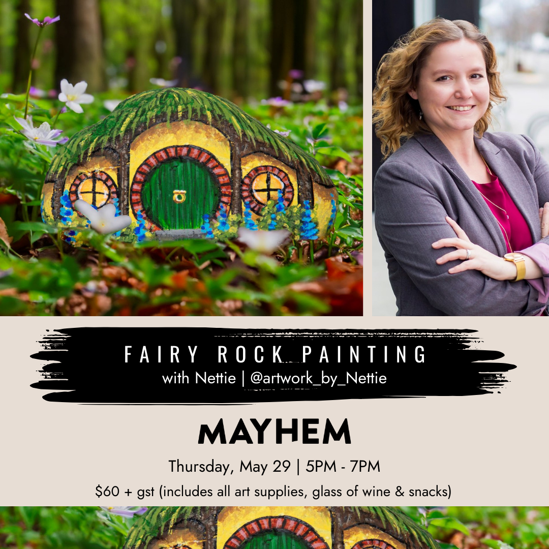 Fairy Rock Painting with Nettie